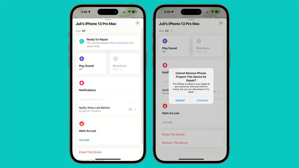 開啓“維修狀态” 開啓“維修狀态”